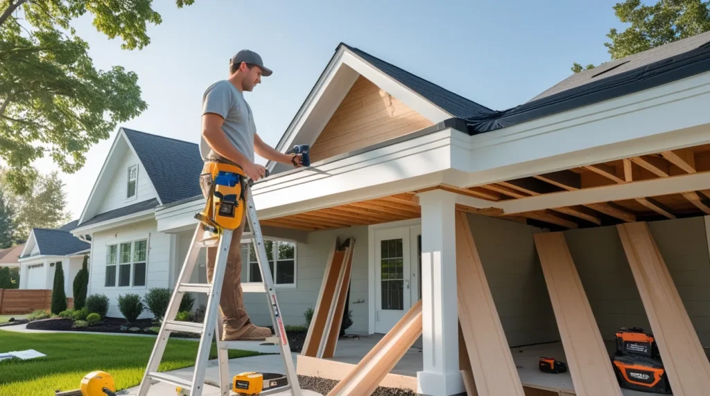 soffit and fascia installation