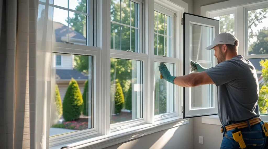 vinyl window