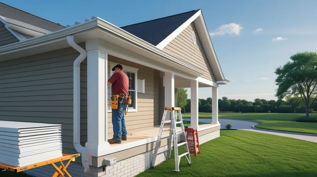 Install Soffit and Fascia on a Gable Roof​