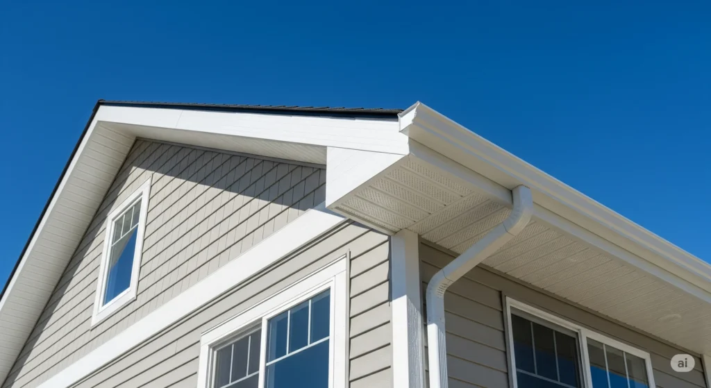 Soffit and Fascia on a Gable Roof​